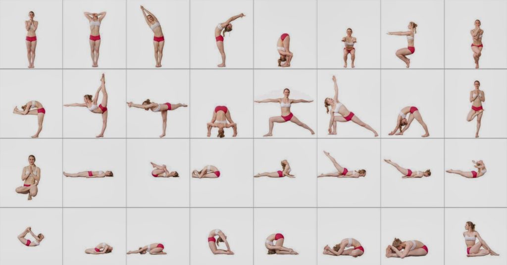 Bikram yoga poses