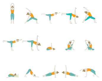 Vinyasa Yoga poses